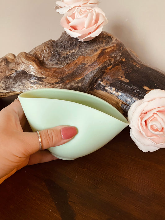 Soft green flexible bowl