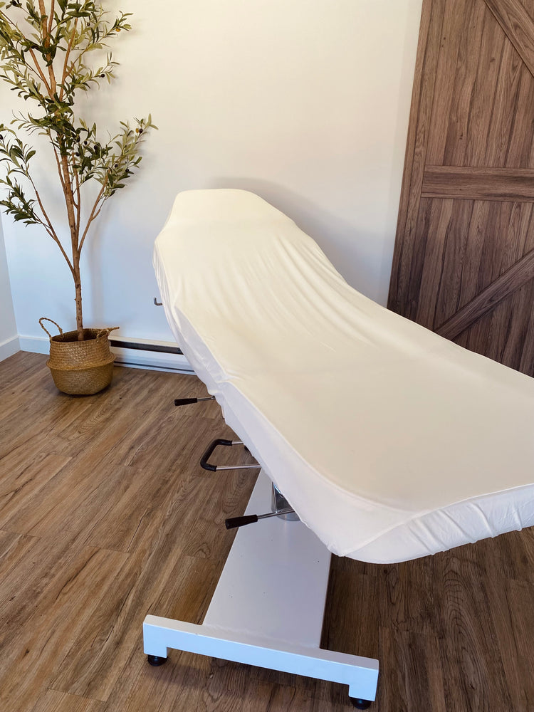 Drap contour Blanc pur