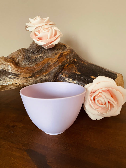 Purple flexible bowl